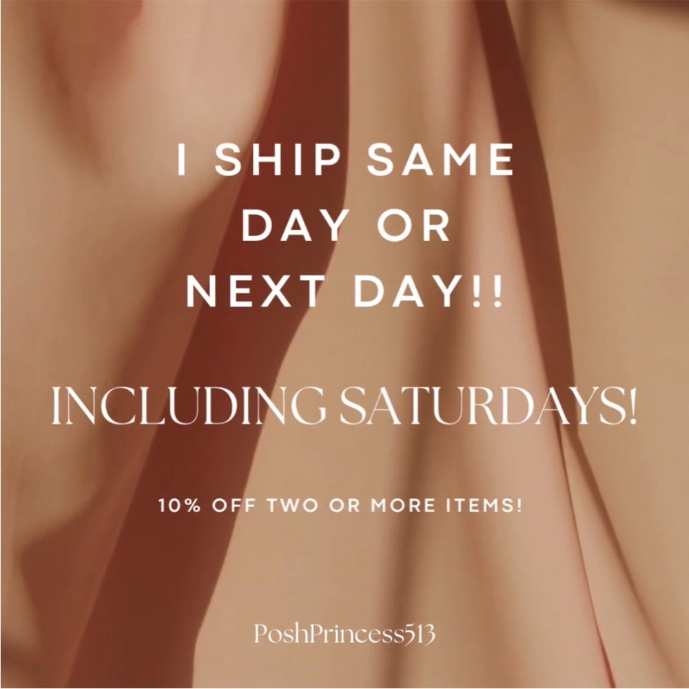 SAME DAY SHIPPING 📦